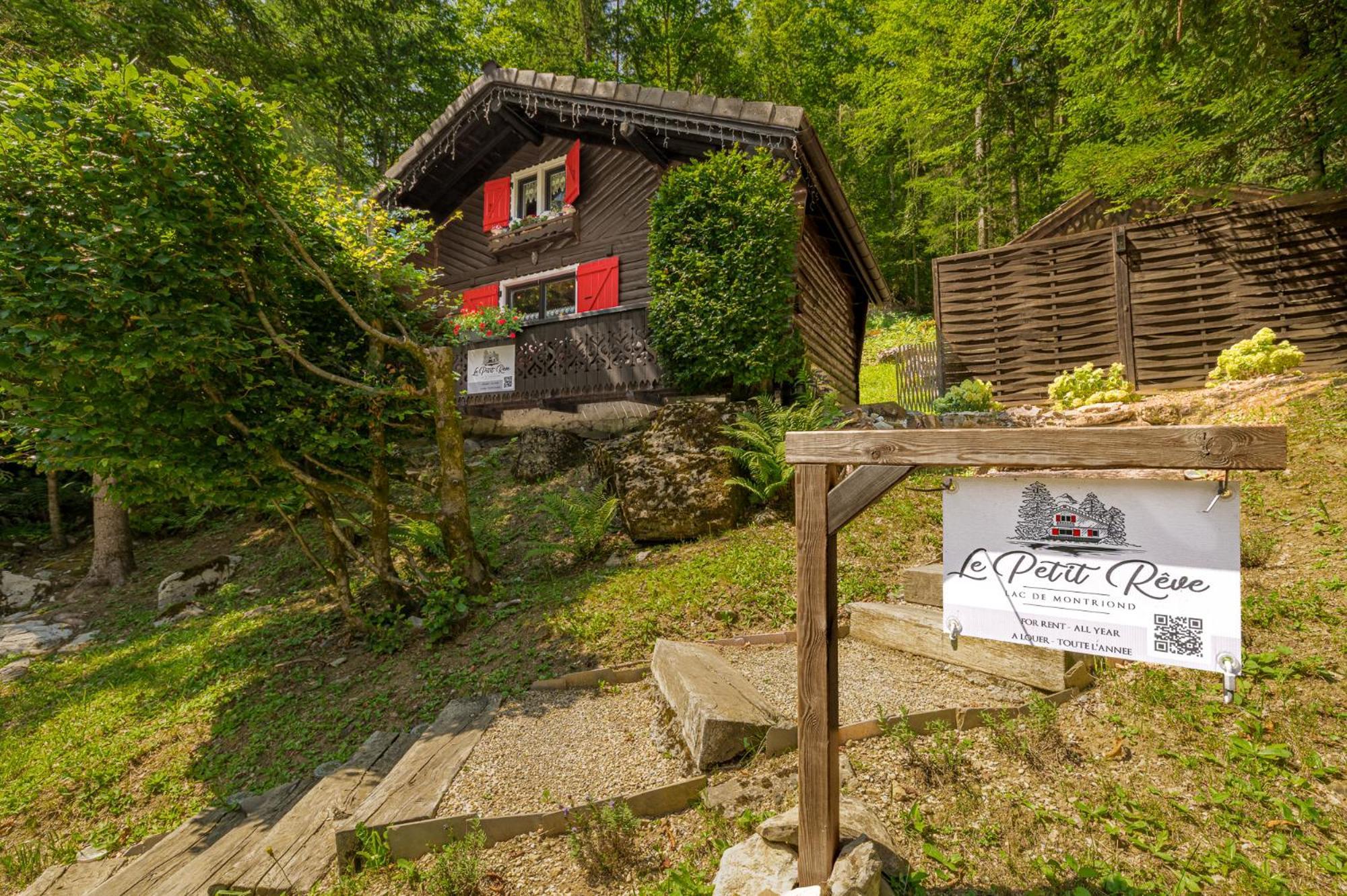 Le Petit Reve - Lac De Montriond Exterior foto